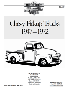 Chevy Pickup Catalogue