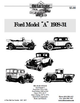 Ford Model 'A' Catalogue
